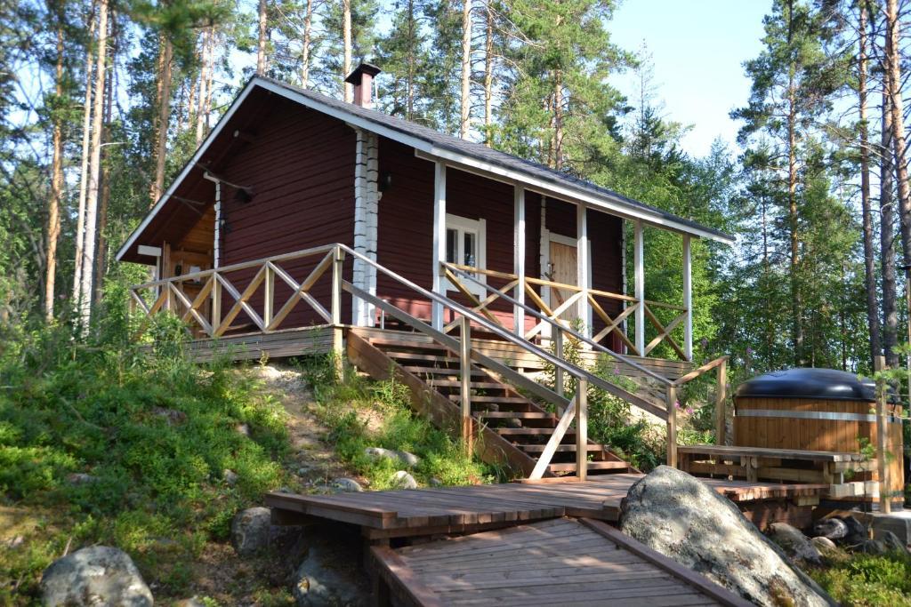 Kokonvaara图玛尼米小屋旅馆别墅 客房 照片